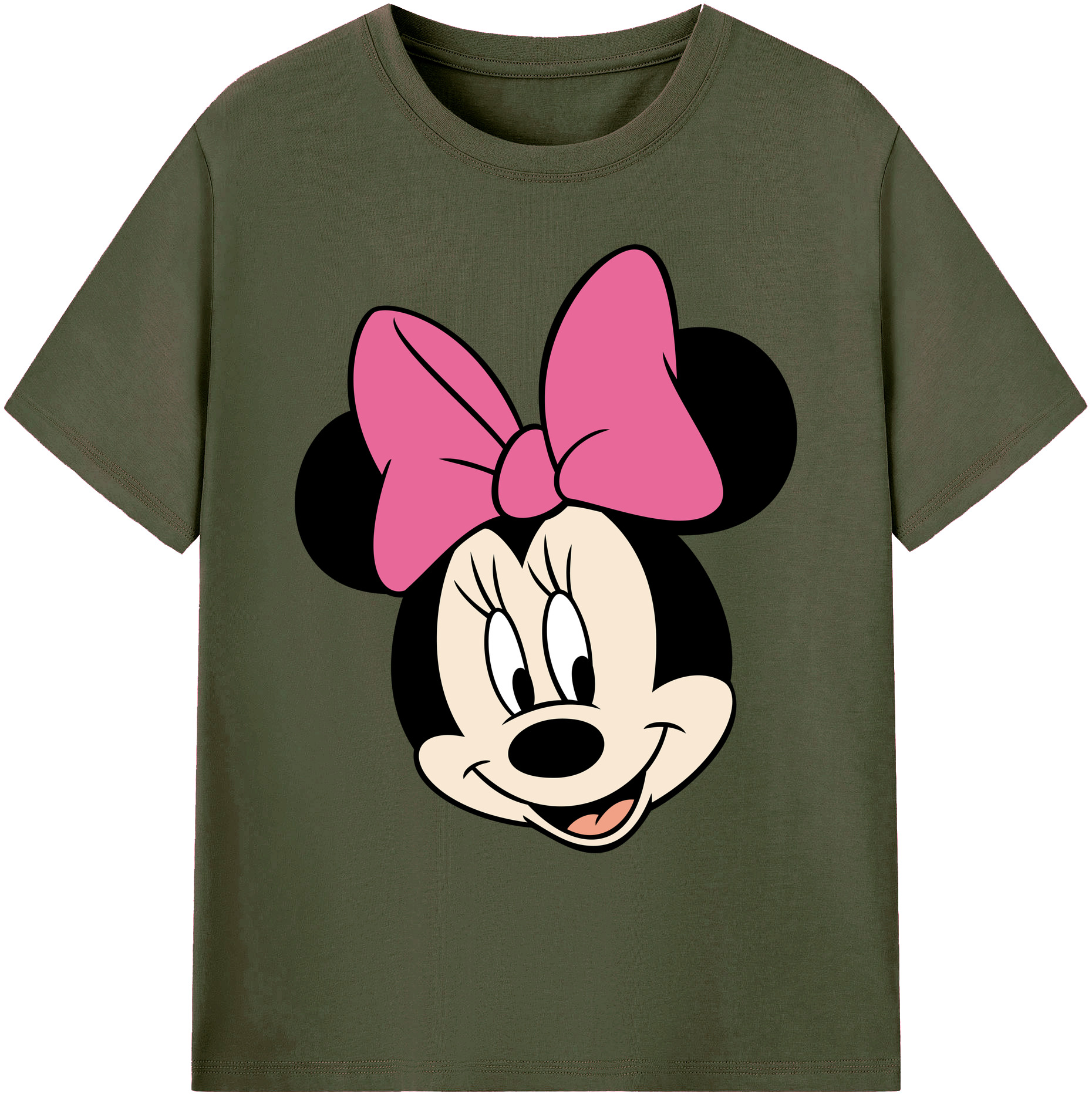 ミッキーマウス Mickey Mouse 綿100％ メンズ半袖Tシャツ｜肌触りやわらか＆通気性